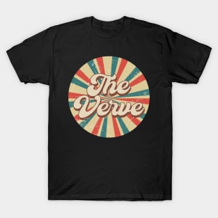 Circle Design Verve Proud Name Birthday 70s 80s 90s Styles T-Shirt